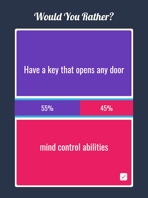 Would You Rather - Hardest choices ever - APK Download for Android