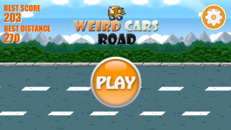 Weird Cars Road screenshot 0