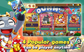Dummy & Toon Poker OnlineGame screenshot 5