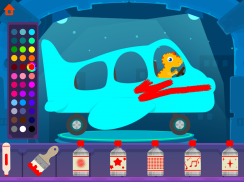 Dinosaur Bus Games for kids screenshot 0