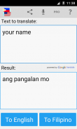 الفلبينية الترجمة القاموس screenshot 2