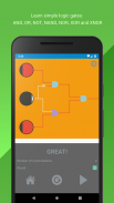 Logic Gates - Electronic Simulator play & learning screenshot 1