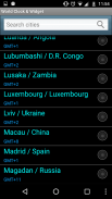 World Clock & Widget screenshot 2