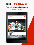 L'Équipe - Sport en direct : foot, tennis, rugby.. screenshot 1