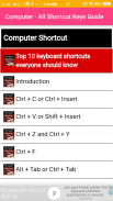 Computer - All Shortcut Keys Guide screenshot 1