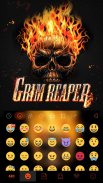 Grim Reaper कीबोर्ड थीम screenshot 2
