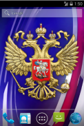 3D Russian Emblem and Flag LWP screenshot 2