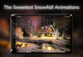 Tuyết rơi hoạt hình screenshot 2