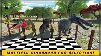 Dinosaurier-Rally Racing 3D-Si screenshot 12