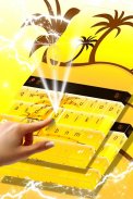 Yellow Keyboard App screenshot 2