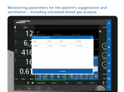 HAMILTON-C6 ventilator and patient simulation screenshot 0