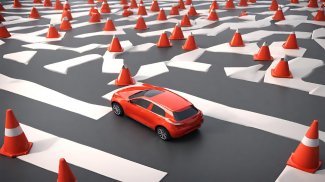 Auto parkeren:3D-gamesbesturen screenshot 4