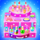Makeup kit cakes girl games Icon