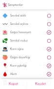 Regl Takvimi - Adet Takibi screenshot 3