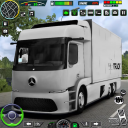 Real City Cargo Truck Driving