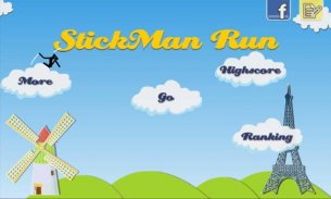 StickMan Running screenshot 0