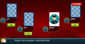 Raja Wazir Chor Sipahi with Friends. Play Online! screenshot 3