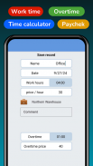 Paycheck calculator work hours screenshot 2