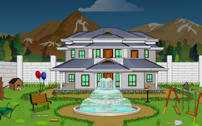 Escapar Jogos Casa do quintal screenshot 4