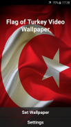 Flag of Turkey Video Wallpaper screenshot 4