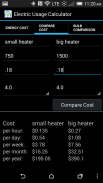 Electricity Cost Calculator screenshot 3