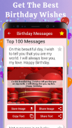 Birthday Cards & Messages Wish screenshot 3