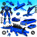 Animal Crocodile Robot Games