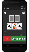 Let It Ride - A Fun and Easy Poker Style Card Game screenshot 8