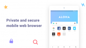 Aloha Browser Lite - متصفح خاص وVPN مجان screenshot 4