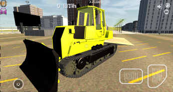 Bulldozer Driving Simulator 3D screenshot 0