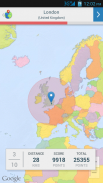 Страны Викторина по карте мира screenshot 1