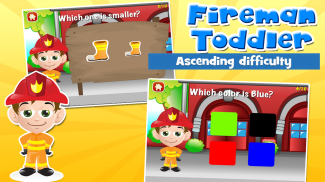 Fireman Toddler School Free screenshot 1