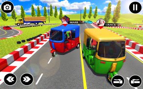Rickshaw Driving Tuk Tuk Game screenshot 4