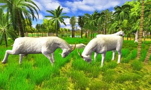 Crazy Goat Simulation Free:Jungle Survival screenshot 0