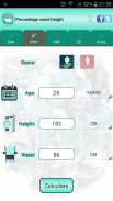 BMI Ideal weight and calories screenshot 4