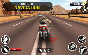 الطريق السريع حيلة دراجة نارية - سباق ألعاب VR screenshot 3
