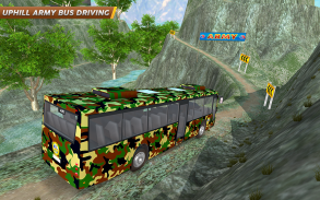 Army Bus Simulator Real Driving Transport Game screenshot 1