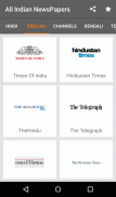 All Indian Newspapers: 100+ Newspaper 10+ Language screenshot 1