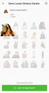 Demi Lovato Stickers App on WA screenshot 7