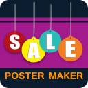 Sale Poster Maker & Poster Designer Icon