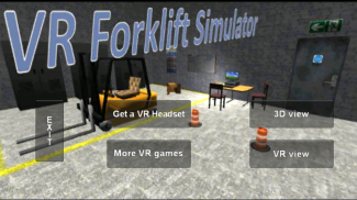 VR Forklift Simulator Demo screenshot 0