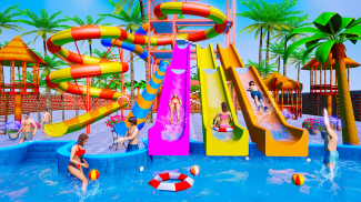 Water Sliding Adventure Park - Water Slide Games screenshot 1