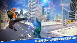 Superhero Crime City - Captain Dead Sword Pool screenshot 0