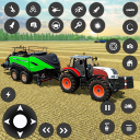 Landwirtschaft Simulator Fahrt 3d Icon