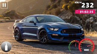 Mustang GT 350R Extreme Offroad Drive: Sports Car screenshot 7