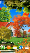 Autumn Garden Live Wallpaper screenshot 2