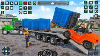 Cargo Truck Forklift Driving screenshot 7