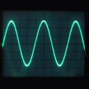 Sound analyse oscilloscoop Icon