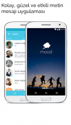 Mood Messenger - SMS ve MMS screenshot 1