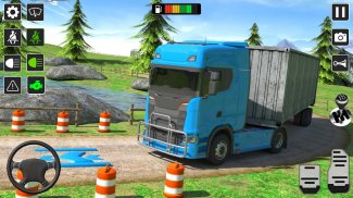 simulator mengemudi truk 3D screenshot 1